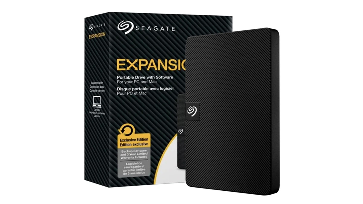 هارد اکسترنال شرکتی Seagate Expansion 1 tb گارانتی 24 ماه الماس رایانه