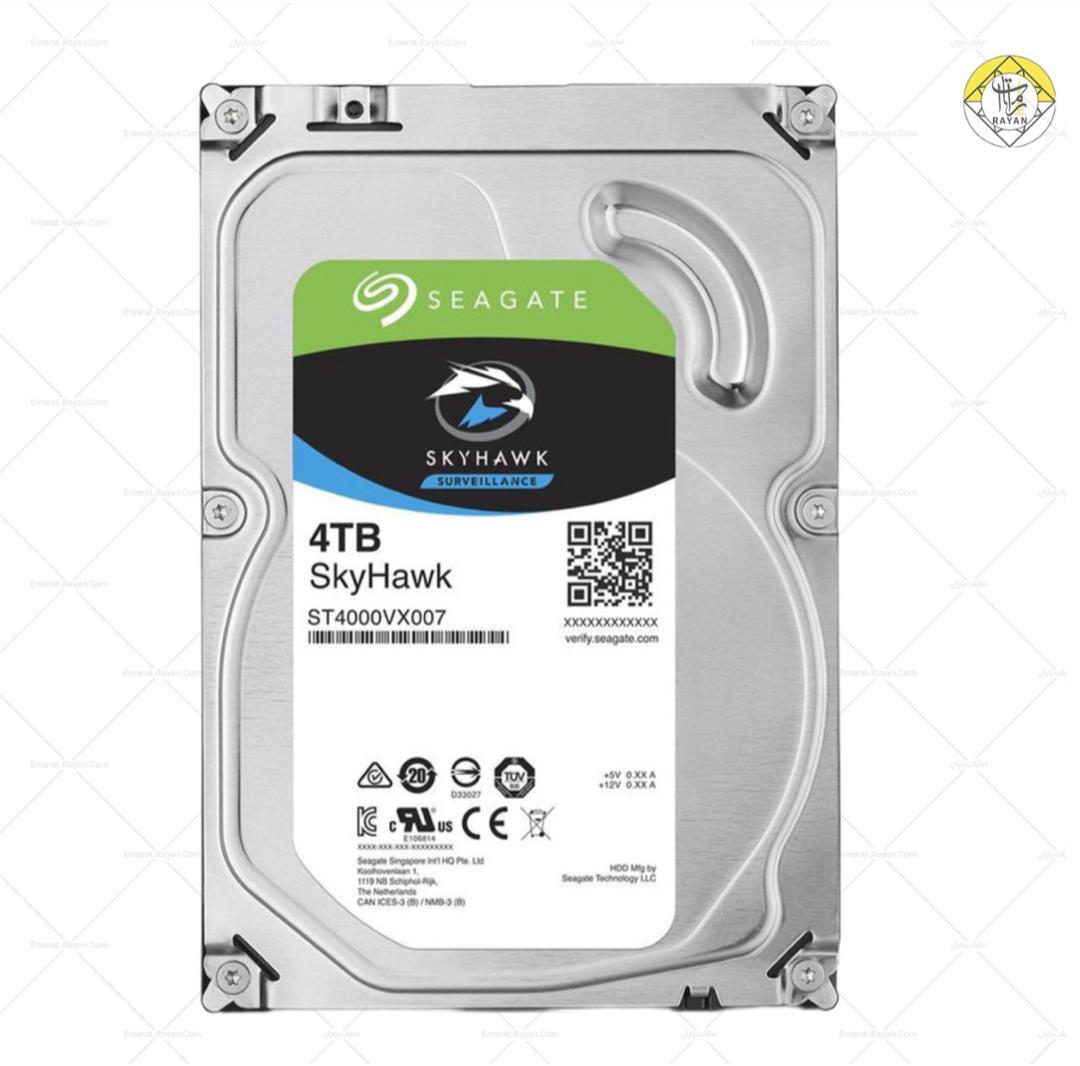 هارددیسک اینترنال سیگیت مدل SkyHawk ST4000VX007 ظرفیت 4 ترابایت