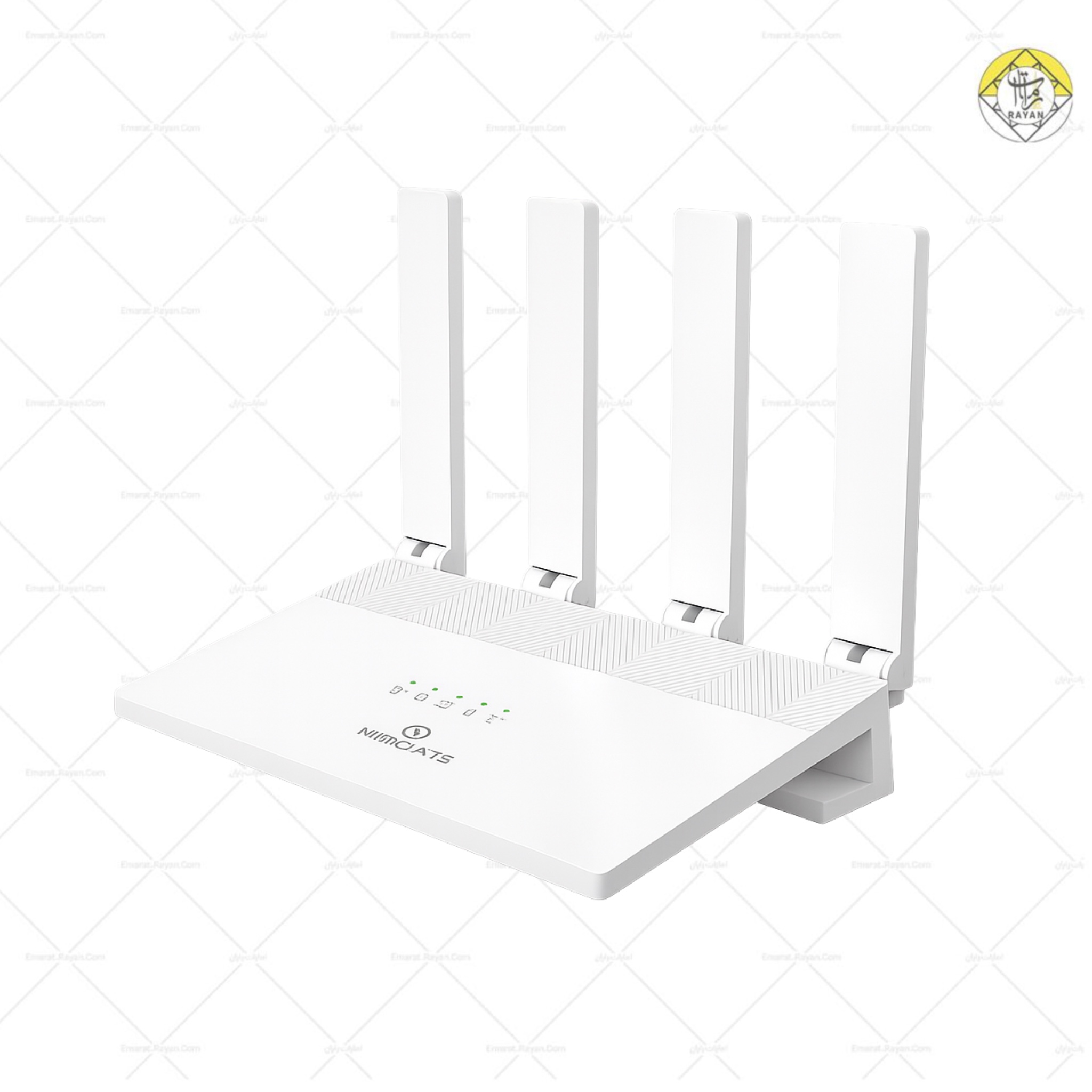 مودم سیم کارتی 4G ROUTER WIFI6 تک پورت لن 4 آنتن - m77