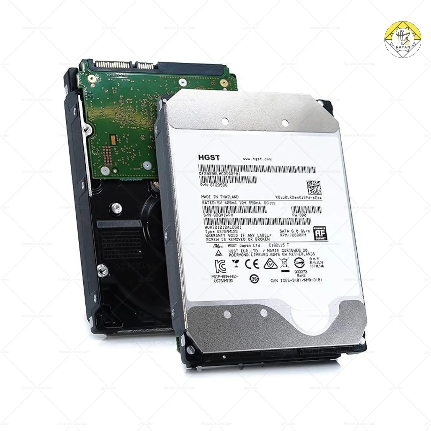 هارد دیسک HGST ظرفیت 18 ترابایت - zn6