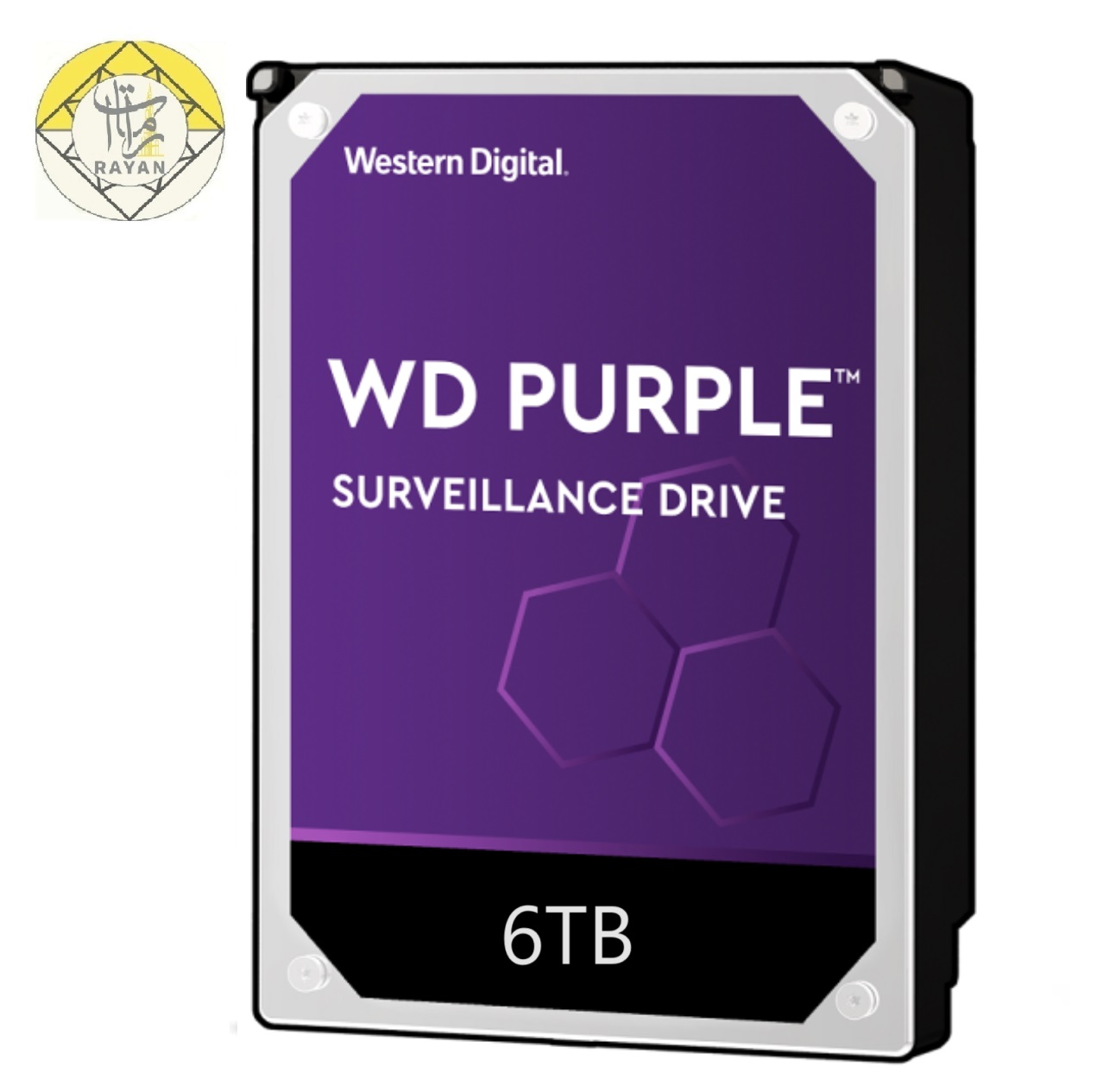 هارددیسک اینترنال وسترن دیجیتال مدل Purple WD62PURZ ظرفیت 6 ترابایت - 9tv