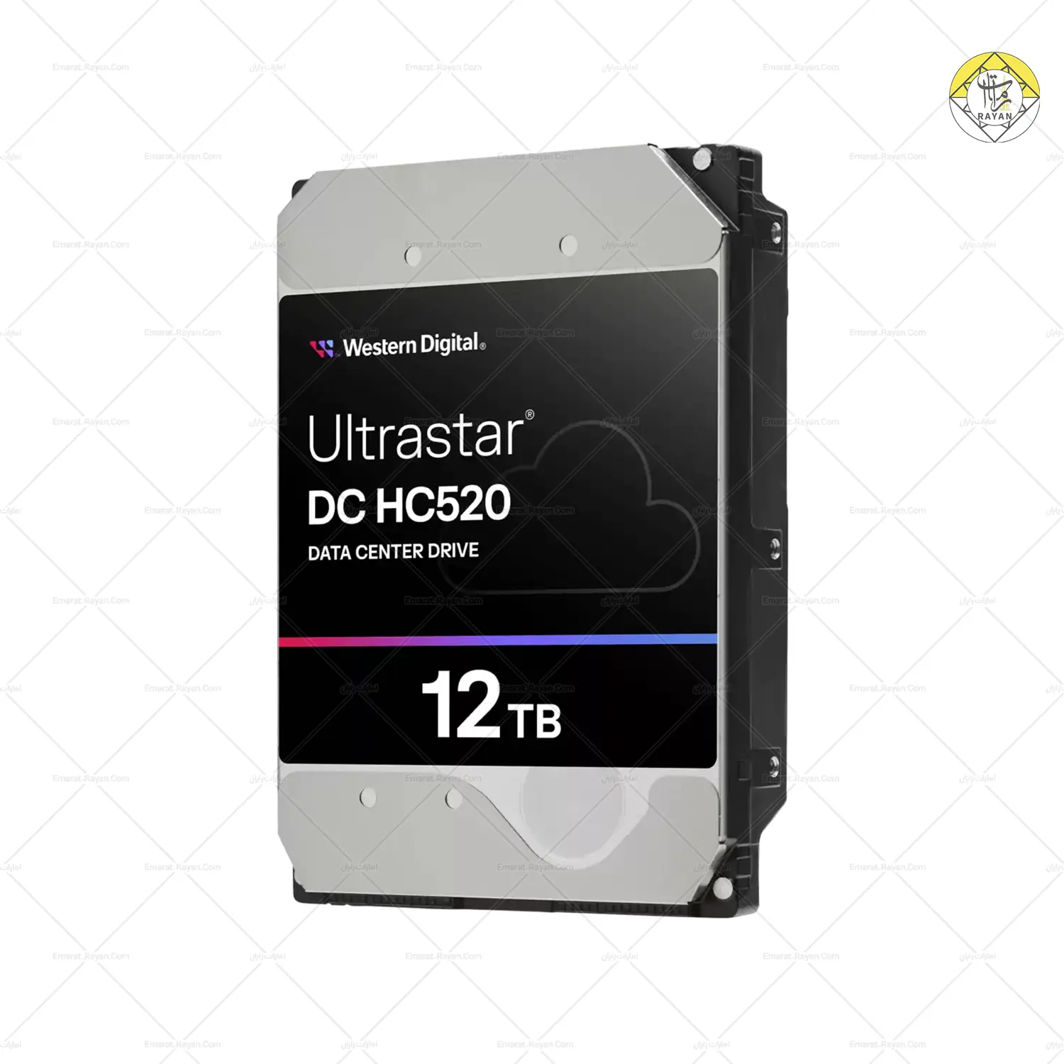 هارد 12 ترابایت اولترا استار وسترن دیجیتال Ultrastar گارانتی 36 ماهه رایان ارقام