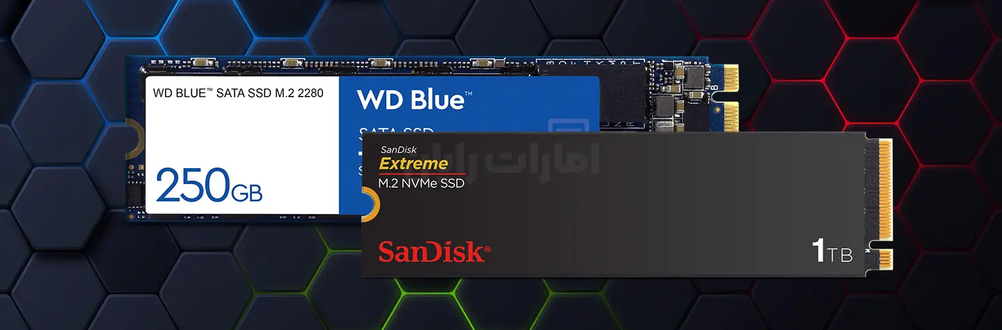 معرفی تکنولوژی‌های SATA، M.2 و NVMe