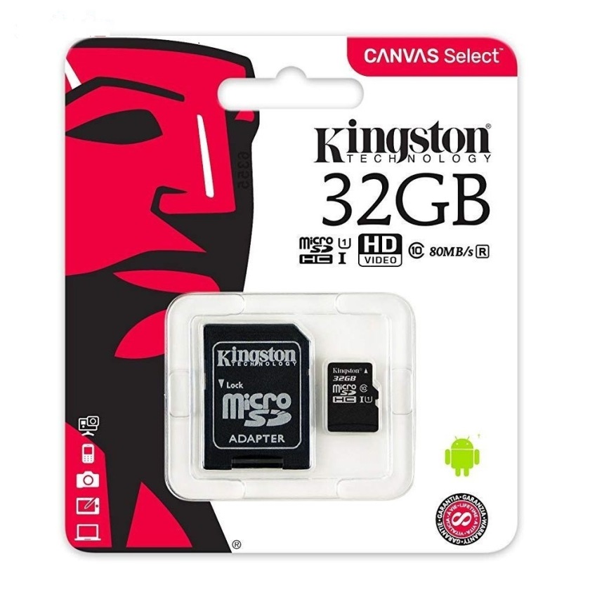 کارت حافظه کینگستون32گیگابایت kingston micro 32GB