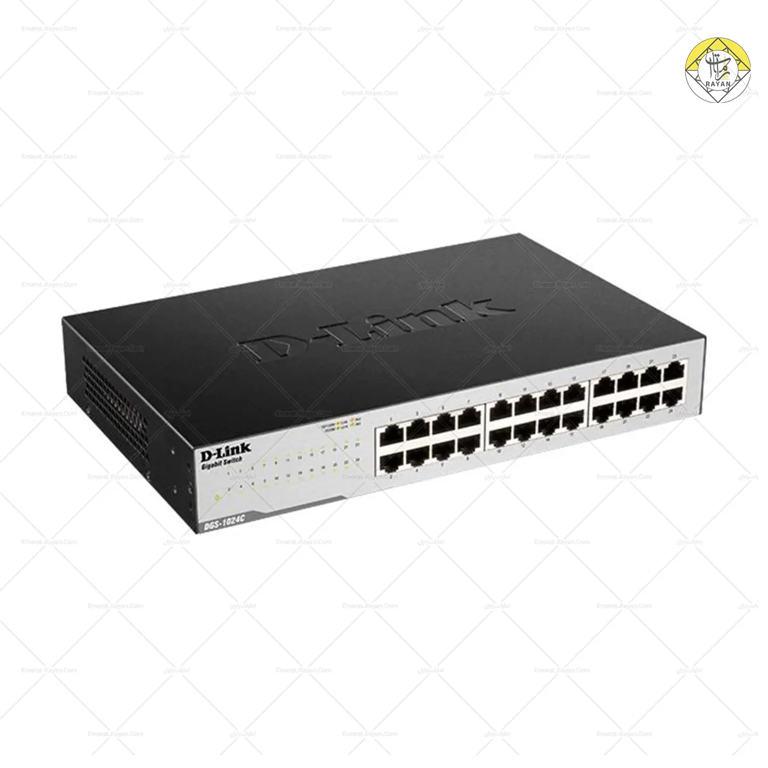 قیمت سوئیچ شبکه دی لینک 24 پورت گیگابیتی DGS-1024C