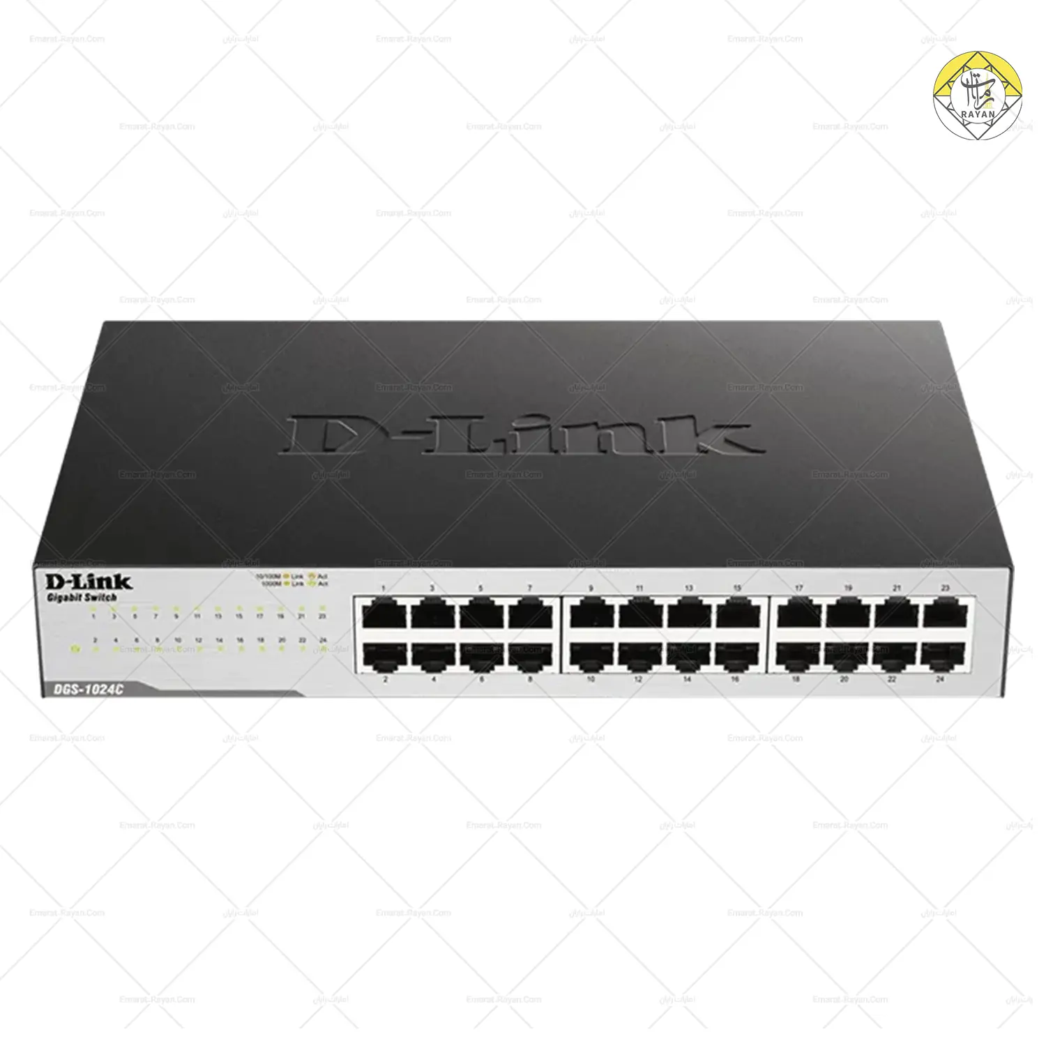 سوئیچ شبکه D-LINK پورت 24 مدل گیگابیتی DGS-1024C