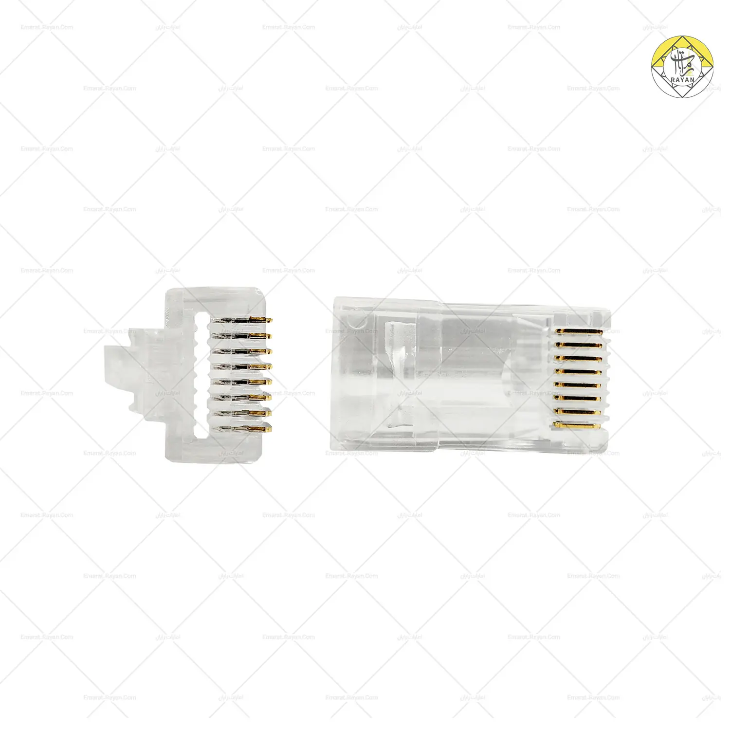 قیمت سوکت شبکه Cat6 ته باز