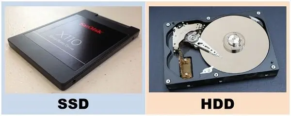 مقایسه هارد ssd و hdd برای دوربین مداربسته