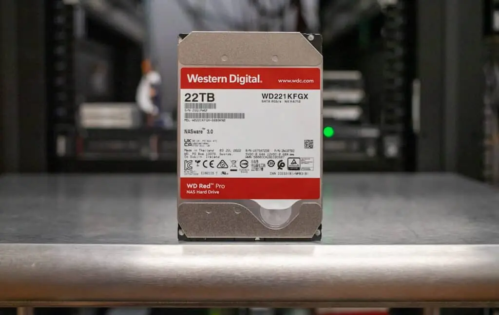 نسل جدید هاردهای حجیم: WD Red Pro 22TB برای NAS و آرشیو