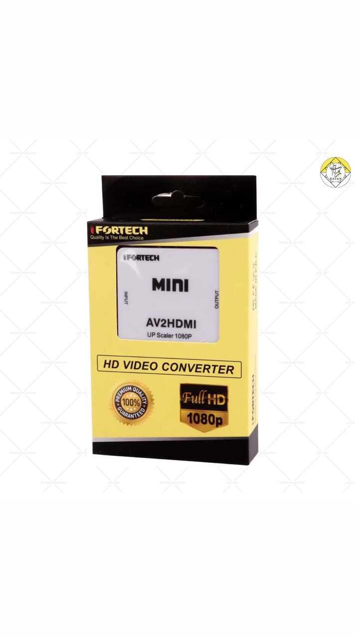 مبدل HDMI به AV ای فورتک مدل 1080