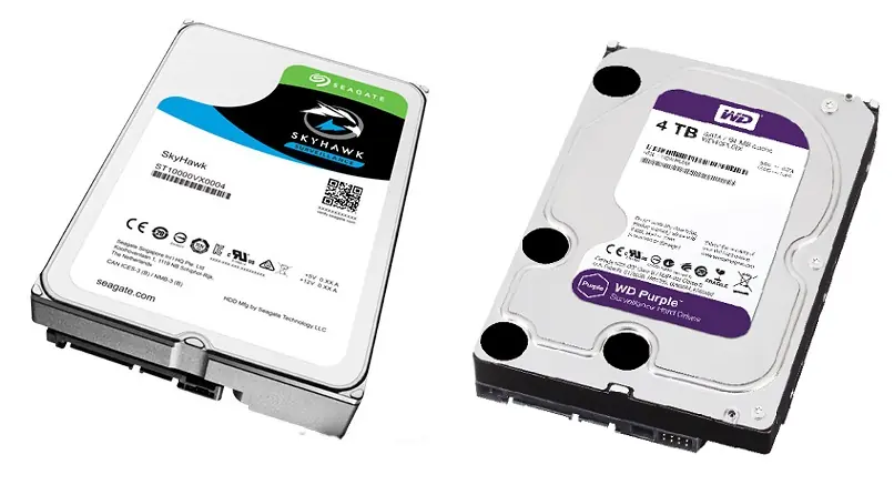 تفاوت هارد وسترن دیجیتال بنفش با سیگیت SkyHawk